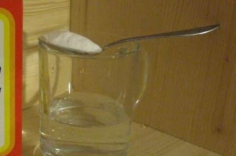 baking soda di jero pikeun ningkatkeun anggota