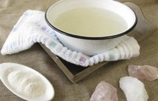 compresses kalawan soda pikeun enlargement sirit